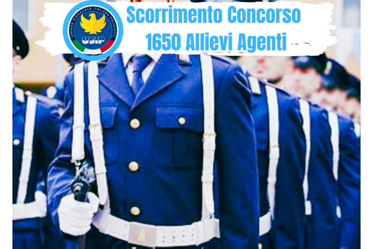 Scorrimento 1650 Allievi Agenti