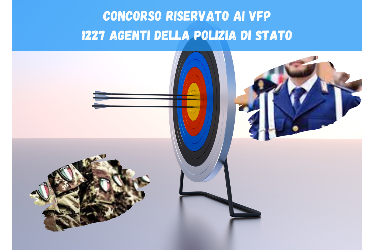 Concorso Allievi Agenti Riservato ai VFP| 1227 Posti