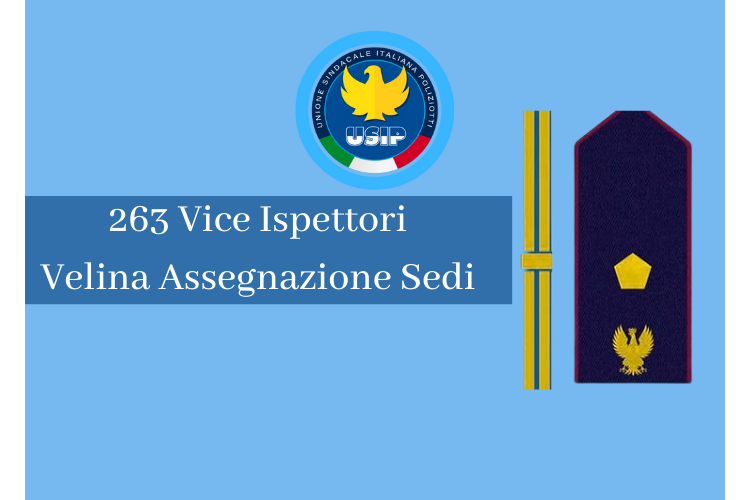 263 Vice Ispettori| Pubblicata la Velina delle Assegnazioni