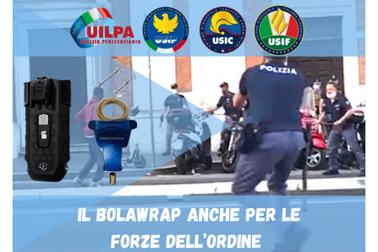 Il Bolawrap anche per le Forze dell’Ordine 