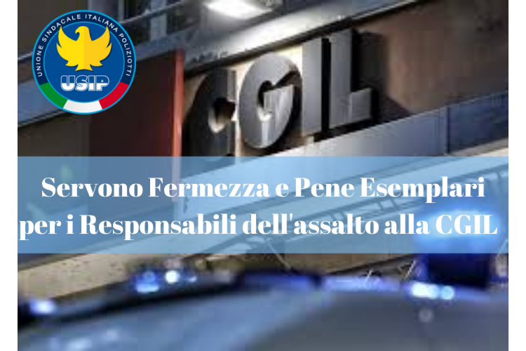 Solidarietà alla CGIL per il Vile Assalto