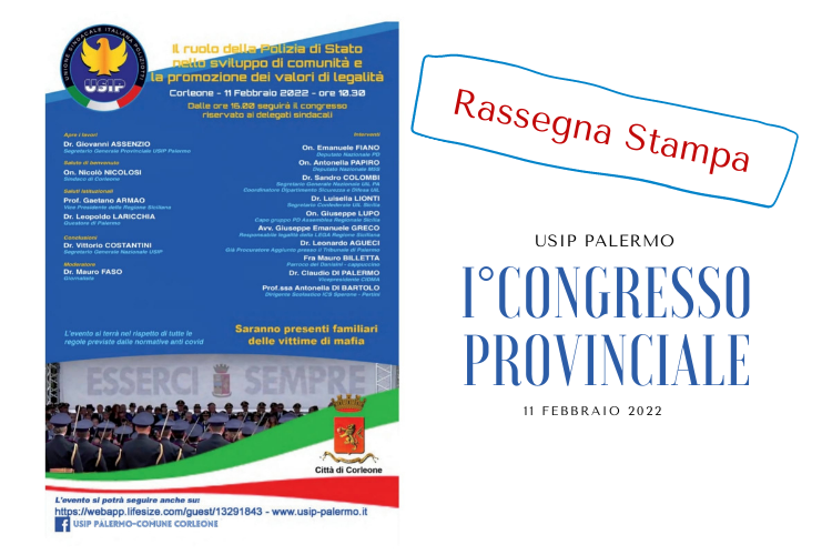 CONVEGNO USIP PALERMO| Rassegna Stampa