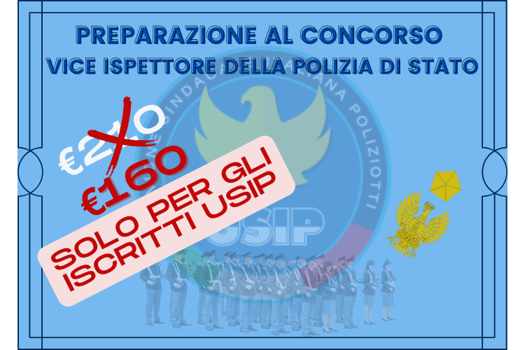 PREPARAZIONE AI CONCORSI VICE ISPETTORI 