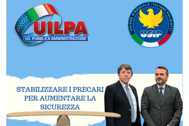 UILPA E USIP| Stabilizzare i precari dell'Interno