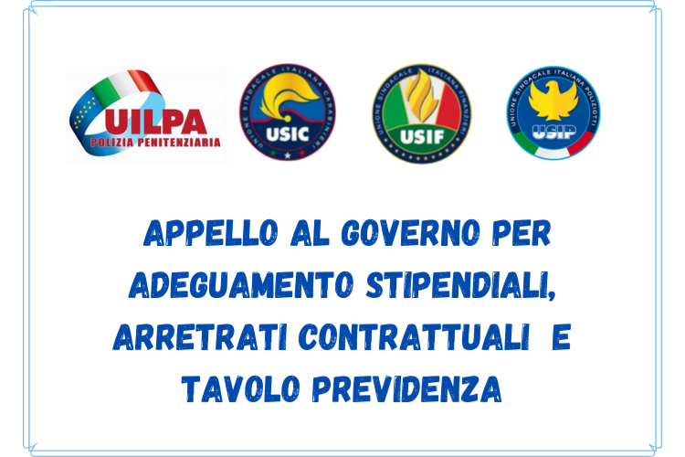 USIP| Contratto di lavoro 2019-2021 Forze dell’Ordine