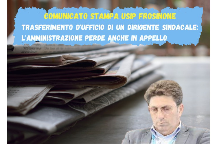 USIP FROSINONE| AMMINISTRAZIONE PERDE ANCHE L'APPELLO