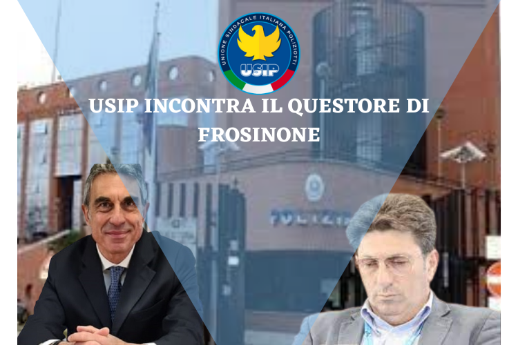 USIP FROSINONE|Incontro con il Questore Condello