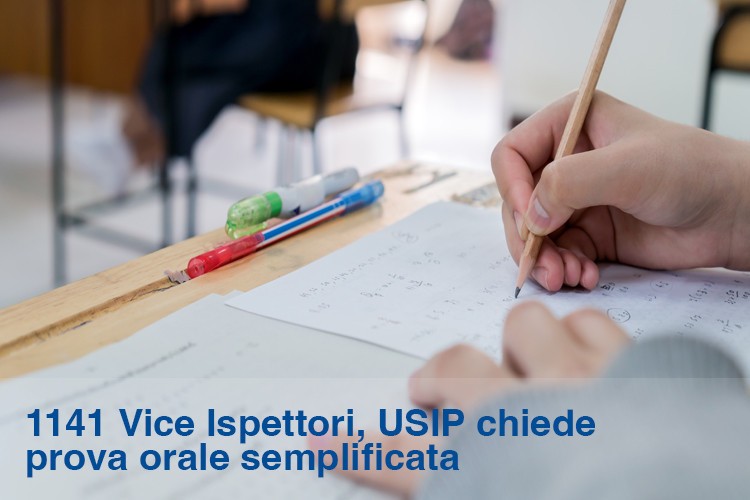 1141 Vice Ispettori, USIP chiede prova orale semplificata