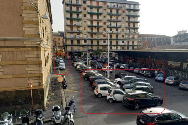 Problematica parcheggi piazza Pietro Lupo