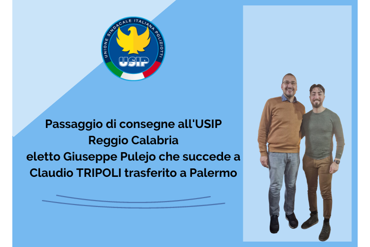 USIP REGGIO CALABRIA| Giuseppe PULEJO neo eletto Segretario 