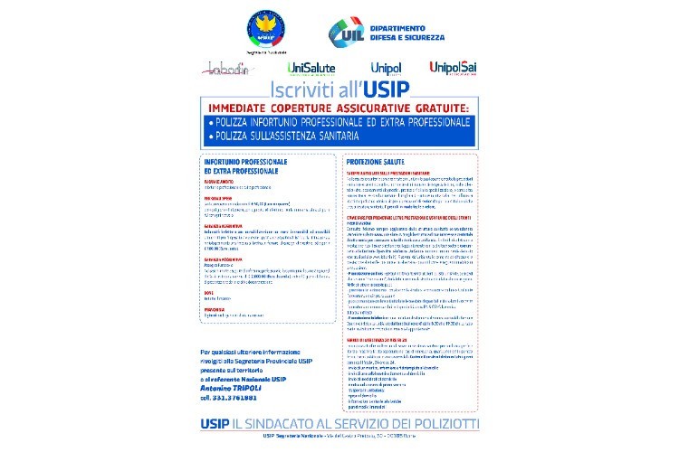 COPERTURE ASSICURATIVE USIP