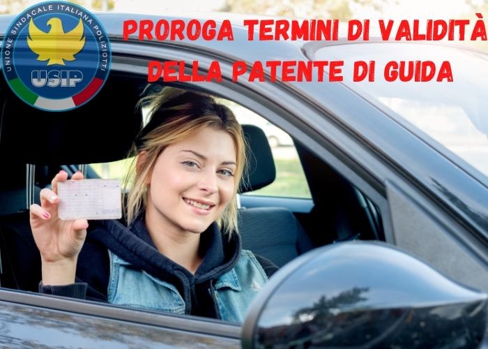 Proroga dei termini di validità delle Patenti di Guida