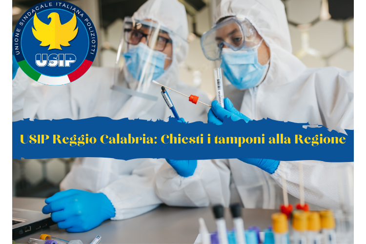 USIP Reggio Calabria-Chiesti i tamponi Covid