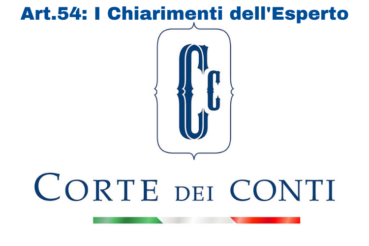 art.54 La sentenza della corte dei conti
