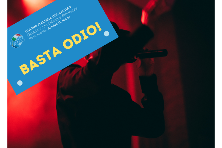 COLOMBI (UILPA)| Inaccettabile il comportamento del rapper