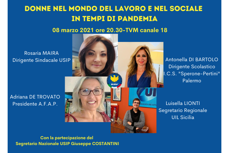 Donne nel Mondo del Lavoro e nel Sociale in tempi di Pandemia