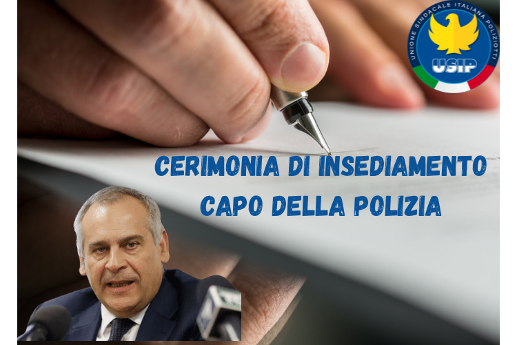 Cerimonia insediamento Capo della Polizia