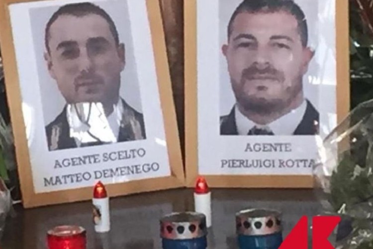 Cordoglio e rabbia per l’uccisione dei due giovani colleghi Pierluigi e Matteo