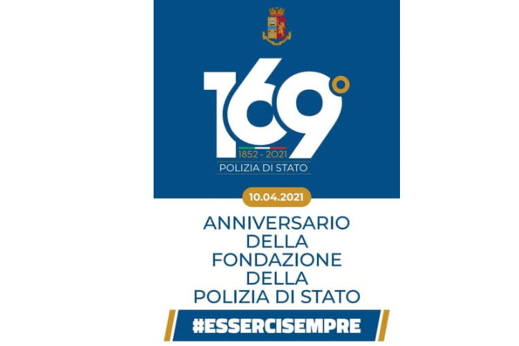 169 Anniversario della fondazione della Polizia di Stato 