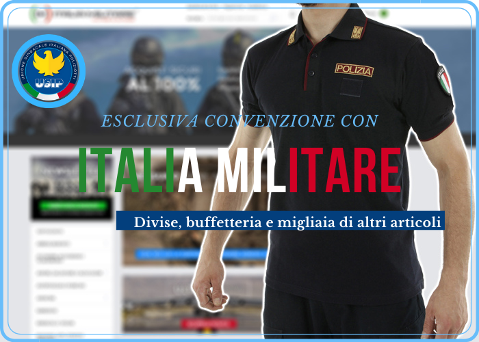 Polo Polizia buffetteria ed abbigliamento